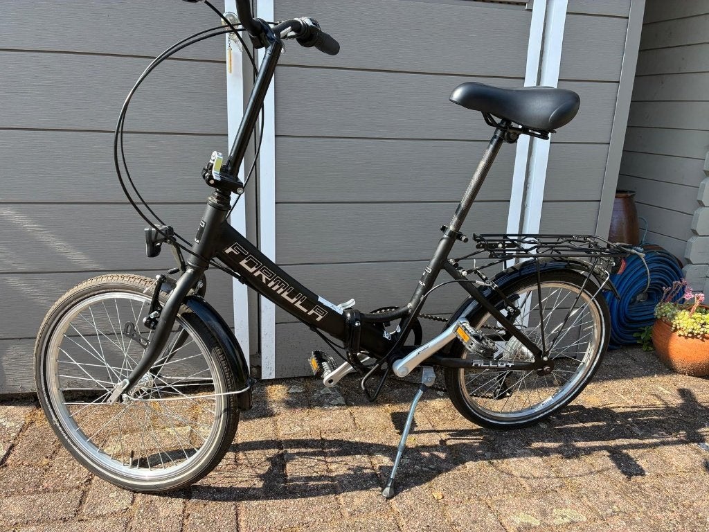 Plooifiets, Fietsen en Brommers, Fietsen | Vouwfietsen, Velgrem, Zo goed als nieuw, Totaal opvouwbaar, Dames