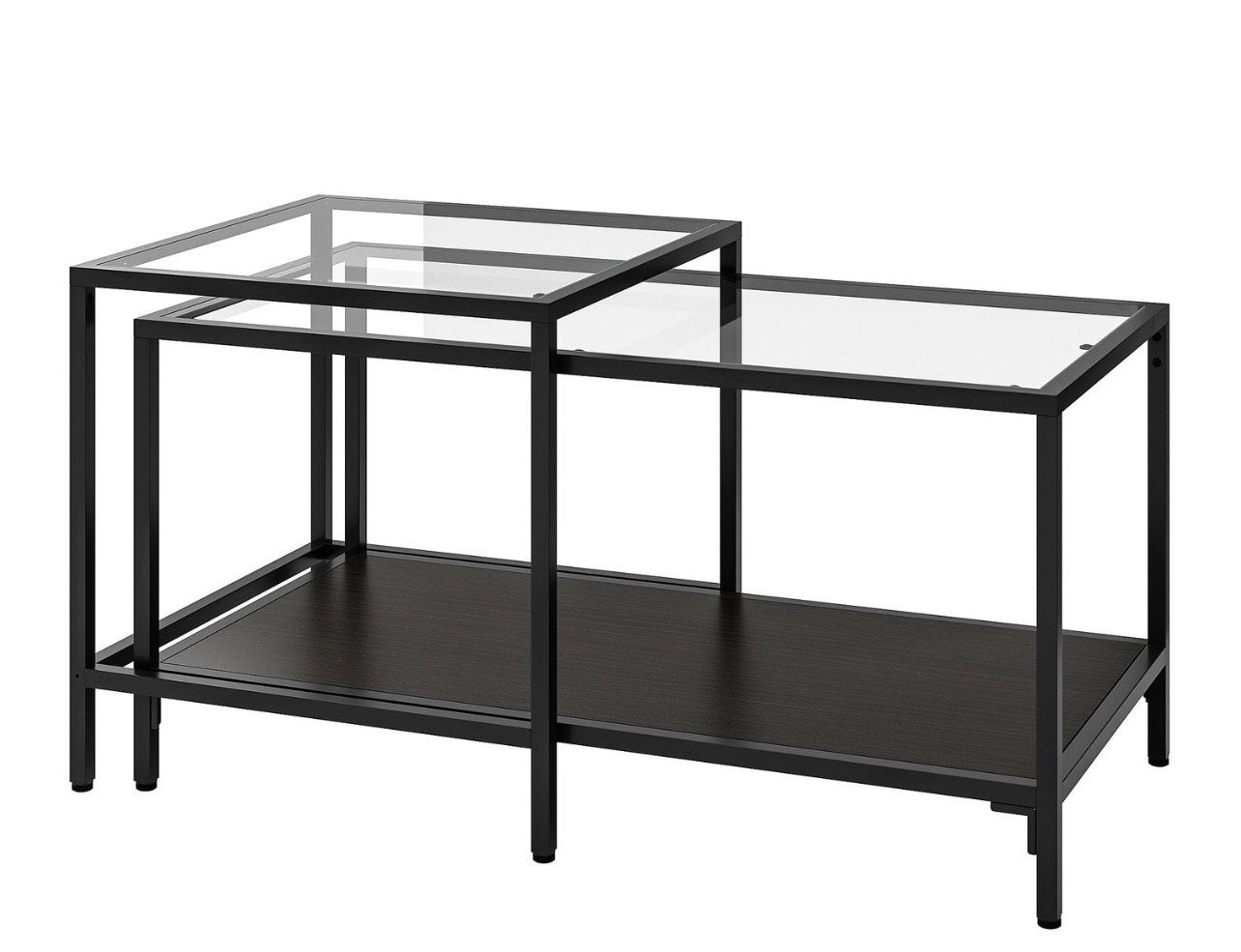 Ikea bijzet tafel set van 2, Ophalen of Verzenden, Gebruikt
