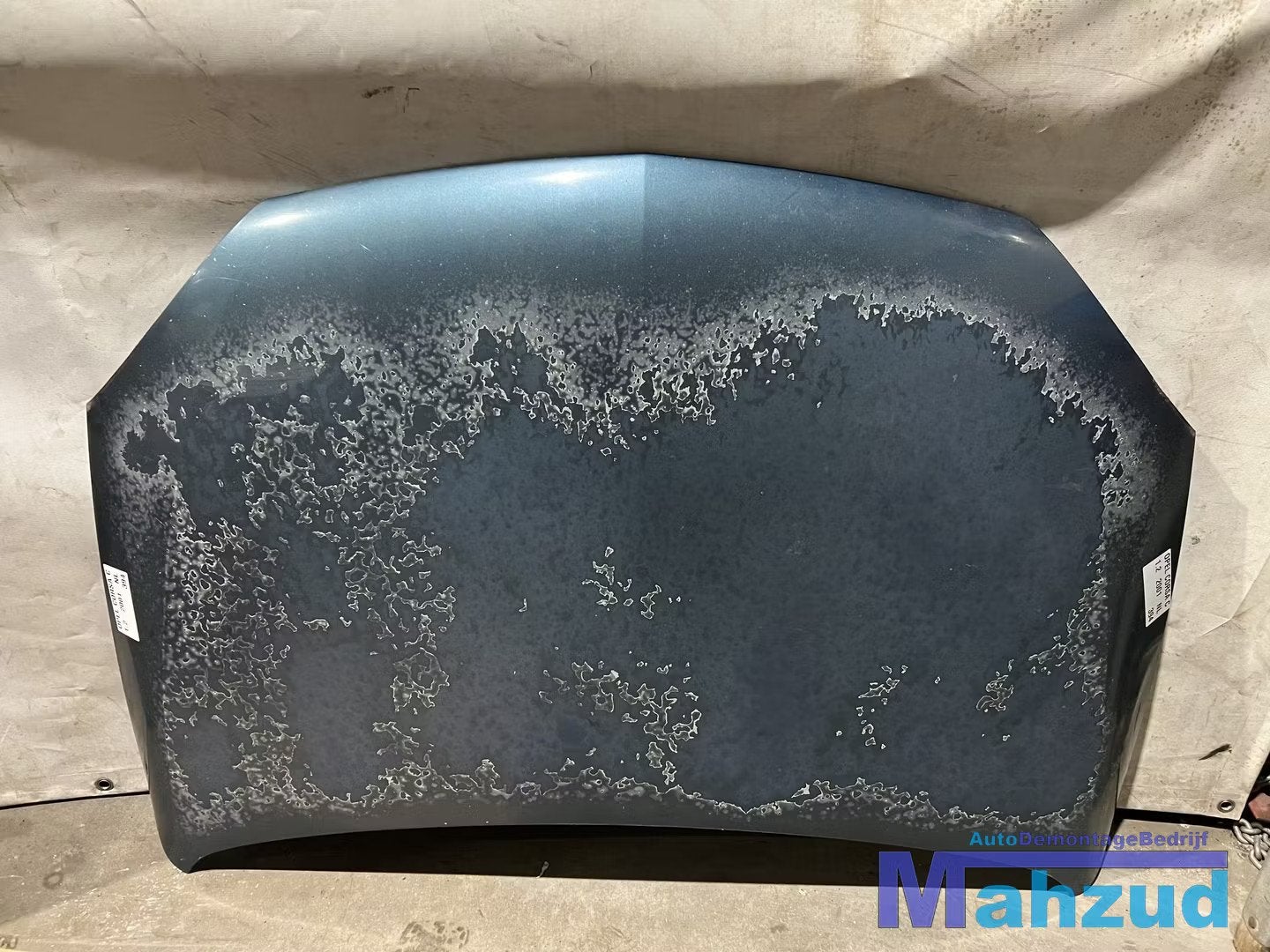 OPEL CORSA C Groen Z20M motorkap 2000-2005, Opel Automobile GmbH, Capot moteur, Opel, Bahnhofsplatz 1
65423  Russelsheim am Main, DE