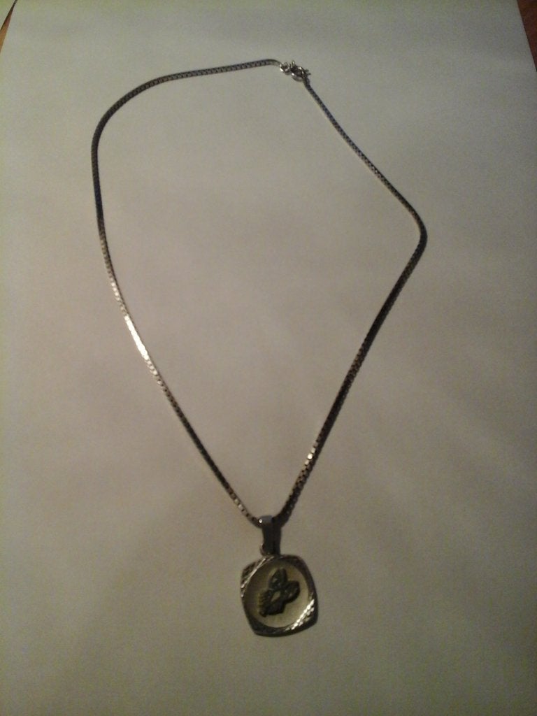 zilveren ketting met zilveren horoscoop kreeft, Handtassen en Accessoires, Met hanger, Nieuw, Ophalen of Verzenden, Zilver