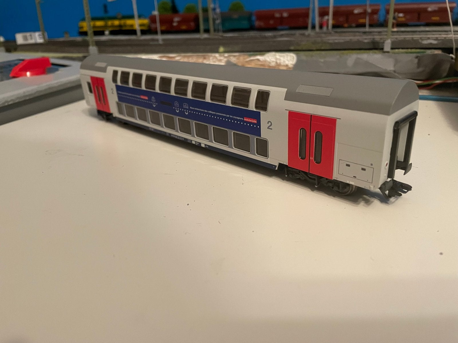 Nmbs m6 marklin, Hobby en Vrije tijd, Ophalen, Zo goed als nieuw