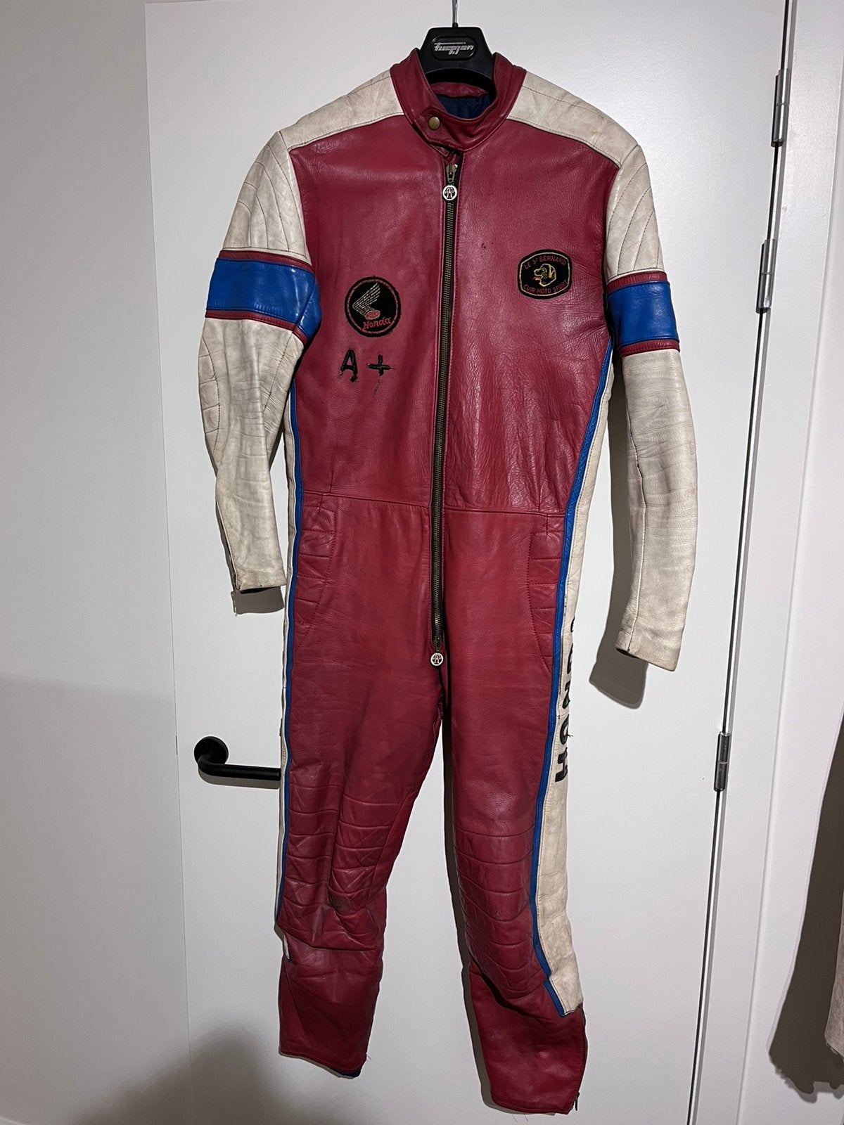 Combinaison de course Honda Veste Moto vintage unique, Motos, Enlèvement ou Envoi, Utilisé