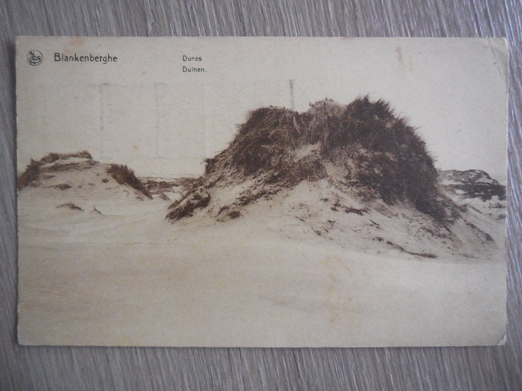 postkaart Blankenberge Duinen, Verzamelen, Ophalen of Verzenden, 1920 tot 1940, Gelopen, West-Vlaanderen