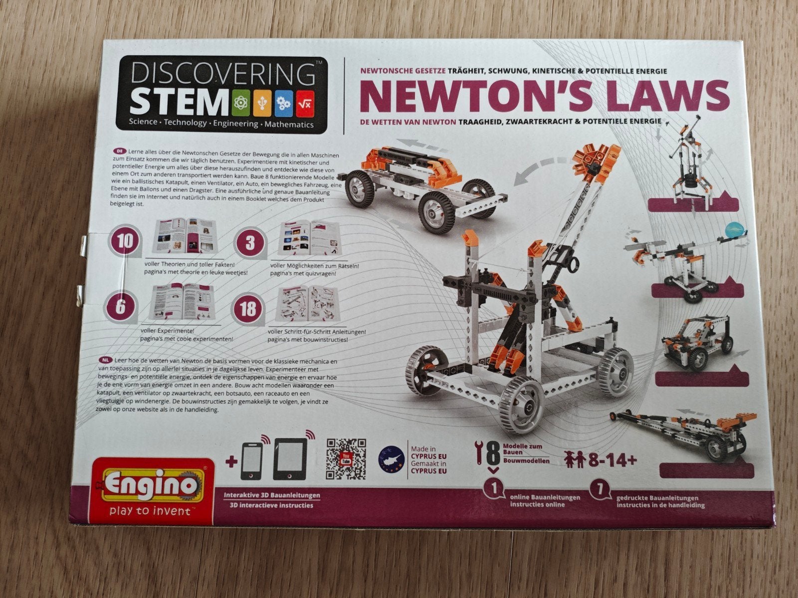 stem doos de wetten van Newton nieuw, Ophalen of Verzenden