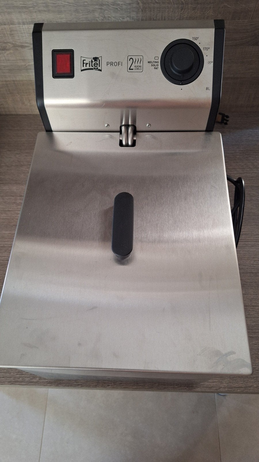 Grote frietpot 8 liter Nieuw, Elektronische apparatuur, Frituurpannen, Ophalen