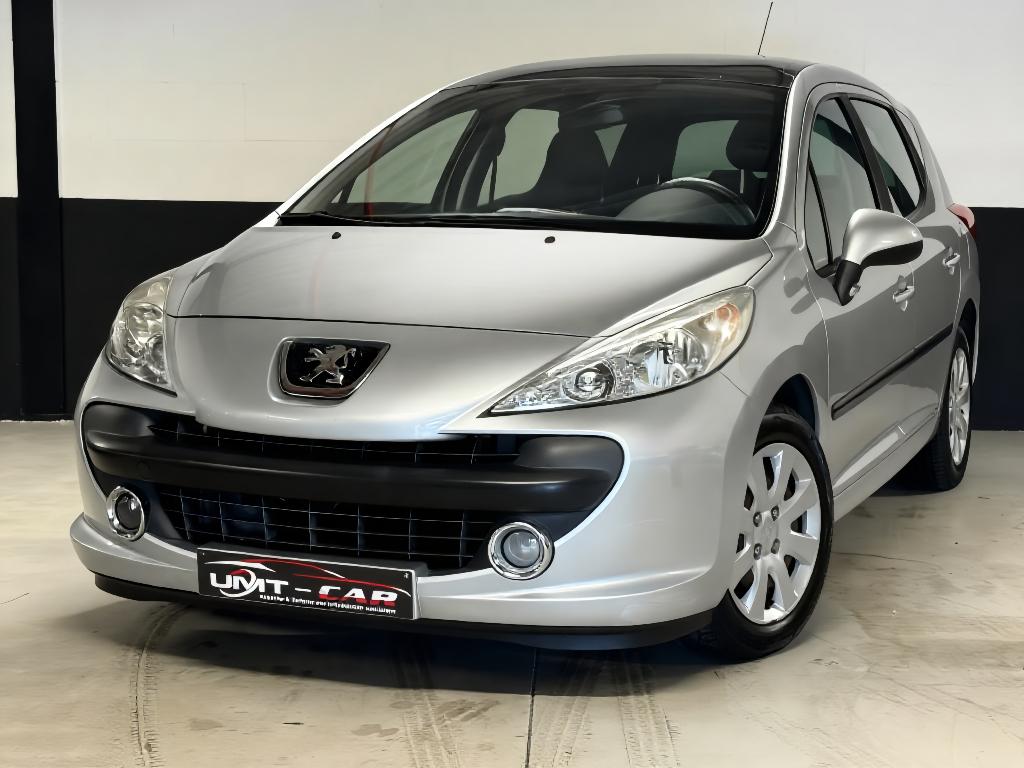 PEUGEOT 207 1.6 BENZINE AUTOMAAT/ 075.000KM/TOP STAAT/LEZ ✅, Auto's, Peugeot, Zwart, 4 cilinders, 5 deurs, 88 kW