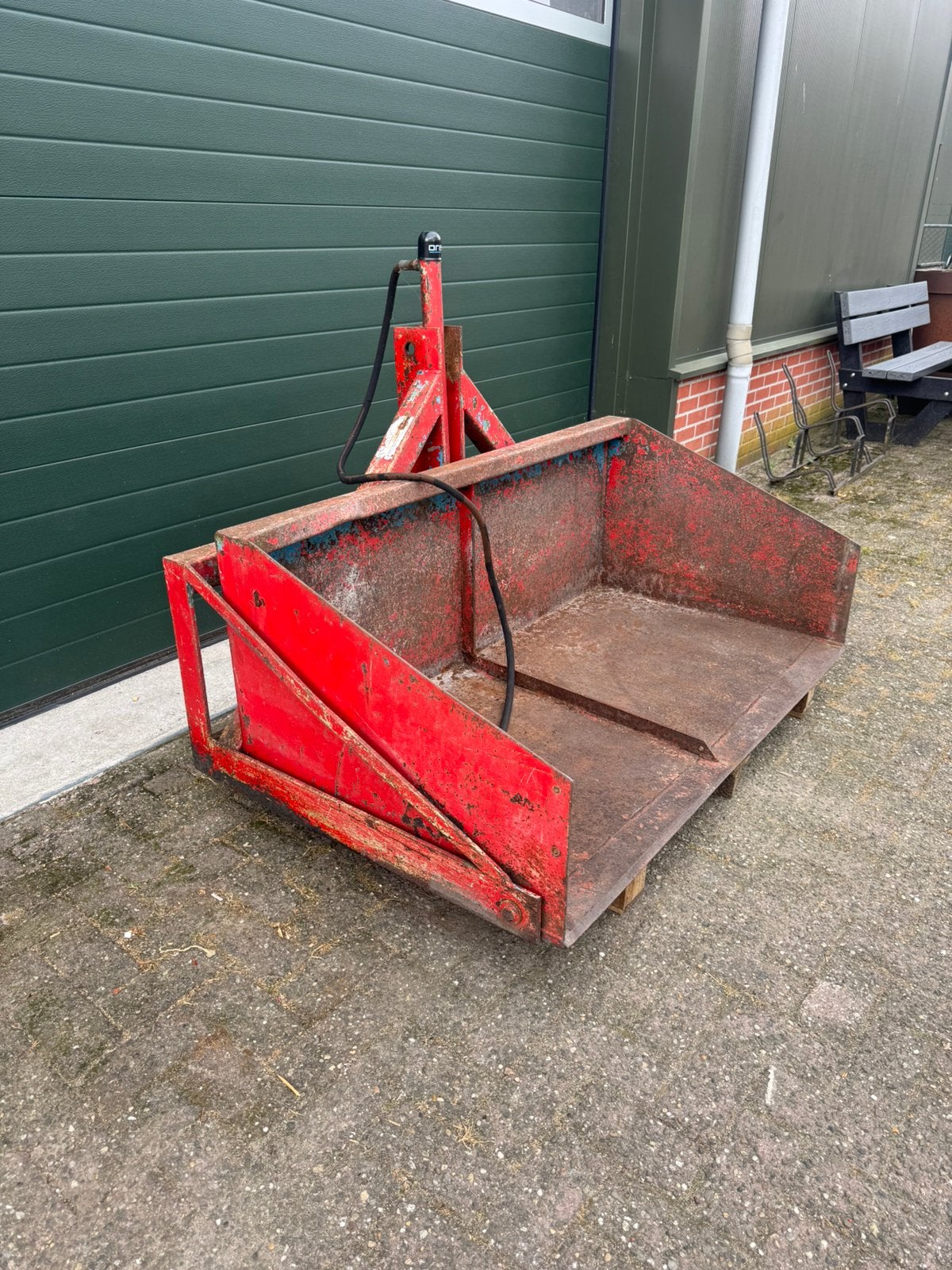Grondbak trekkerbak transportbak