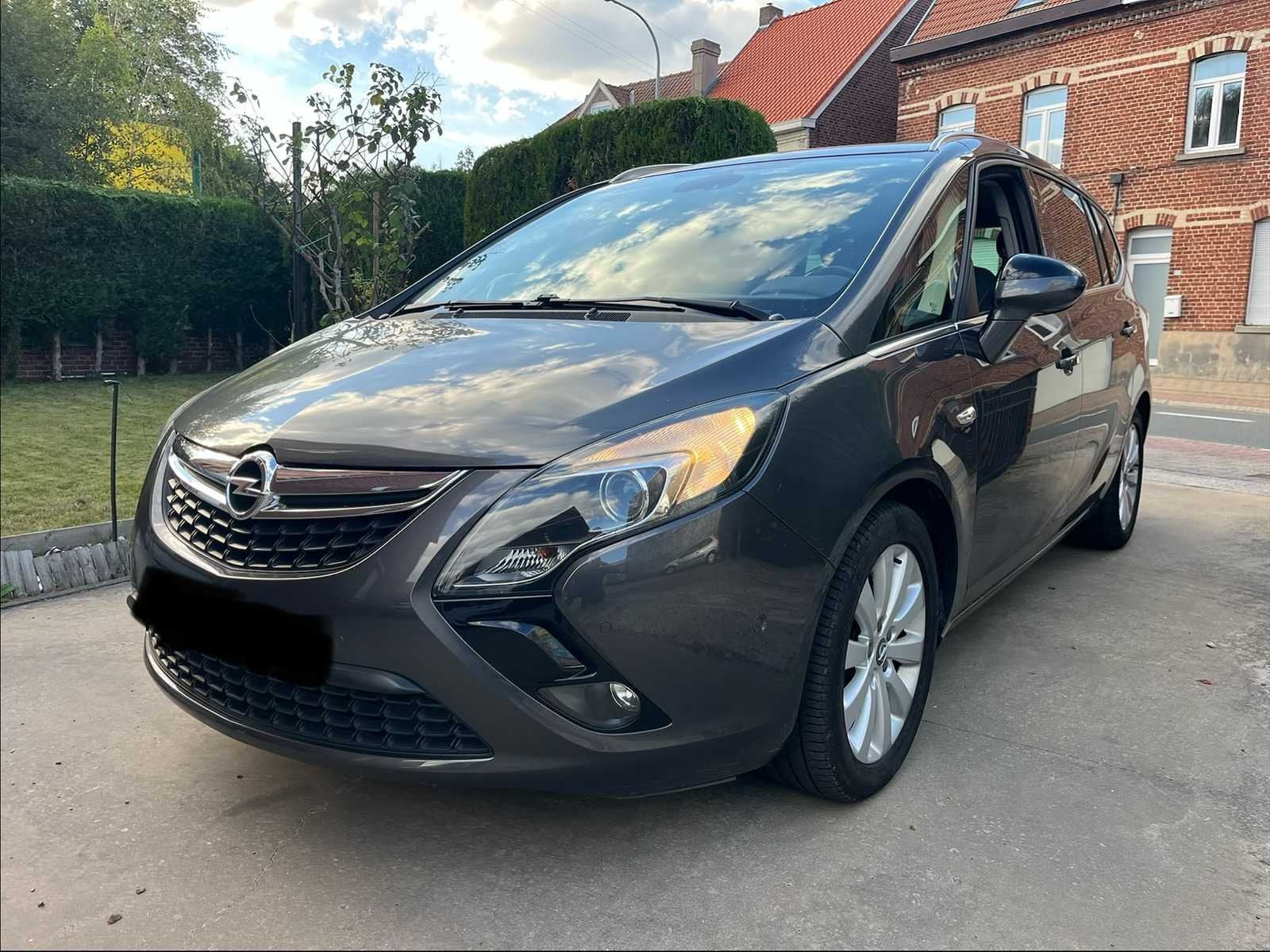 2012 Opel Zafira Personenauto(7 zitplaatsen), Auto's, Euro 5, Gebruikt, Bedrijf, Overige carrosserie