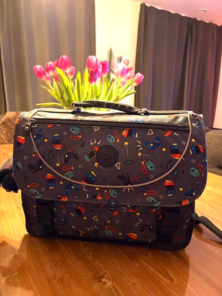 Kipling, jongens boekentas., Handtassen en Accessoires, Tassen | Schooltassen, Ophalen, Zo goed als nieuw