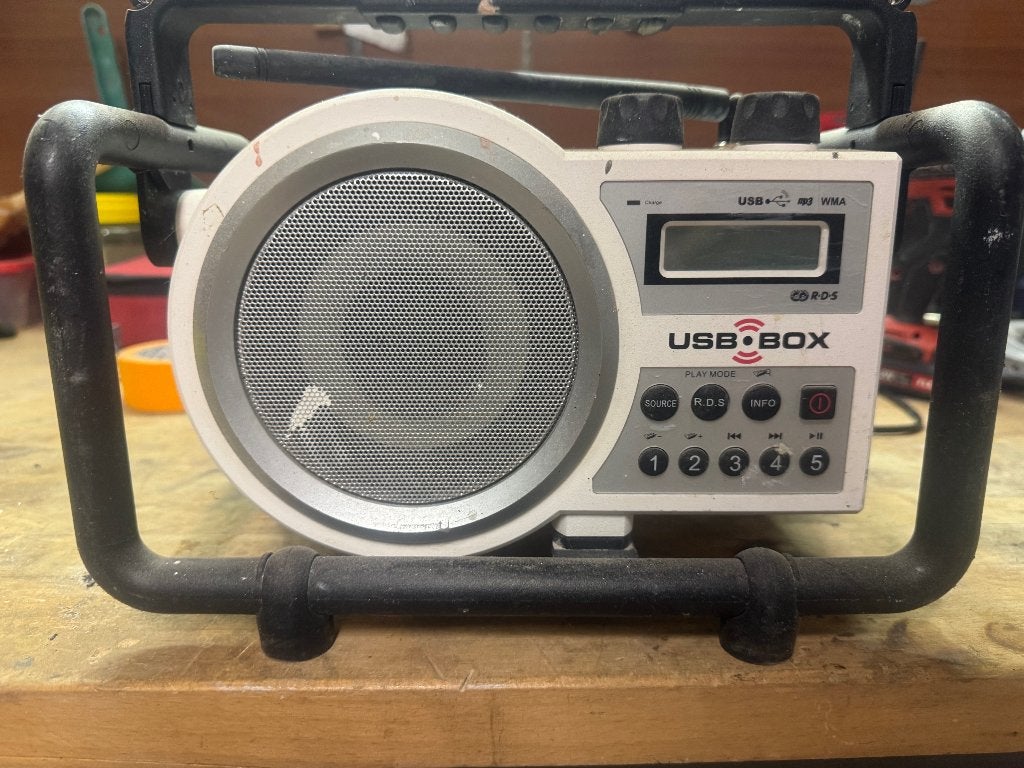 RADIO DE CHANTIER, Enlèvement, Utilisé, Autres types