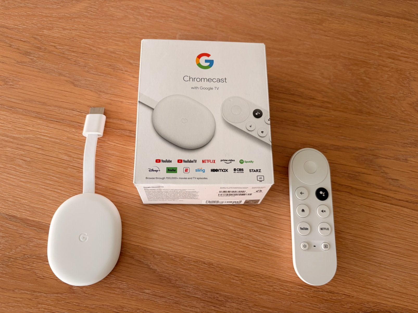 Chromecast avec Google TV (4K), TV, Hi-fi & Vidéo, Enlèvement ou Envoi, Comme neuf, HDMI