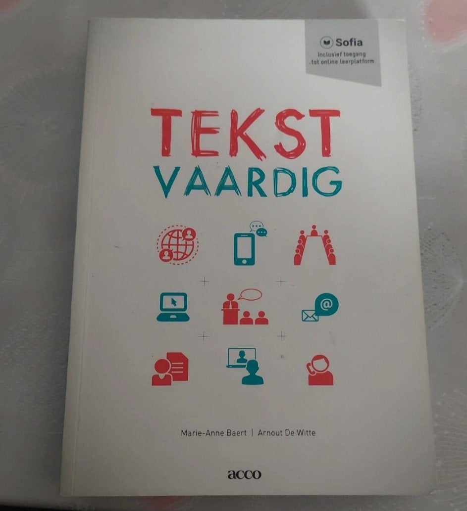 studieboek Tekstvaardig, Ophalen