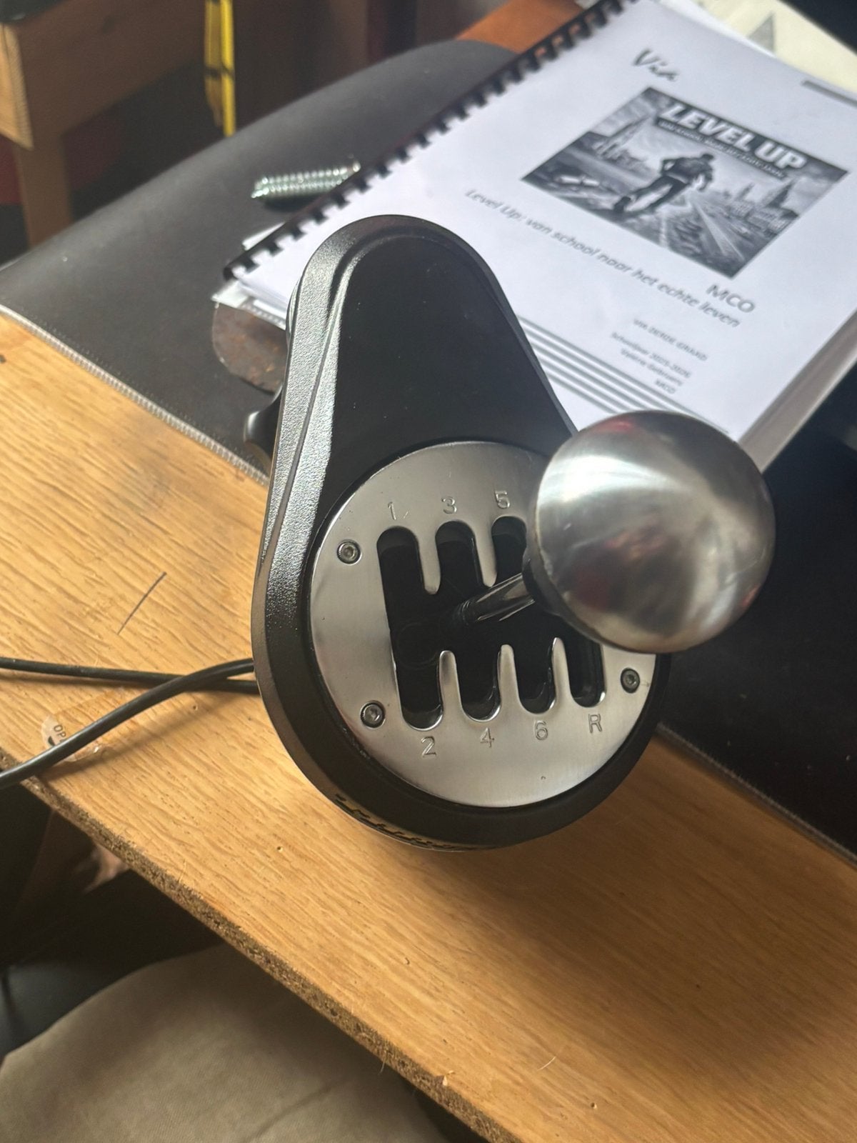 Thrustmaster th8a shifter, Games en Spelcomputers, Ophalen of Verzenden, Zo goed als nieuw