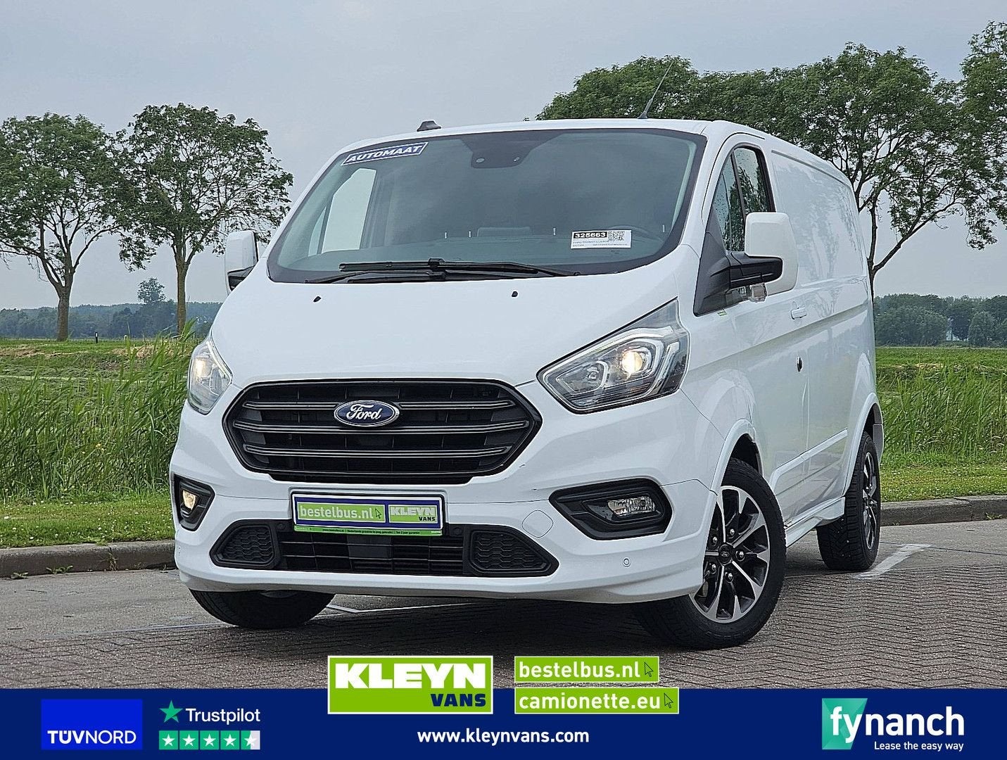 Ford TRANSIT CUSTOM 2.0 L1H1 SPORT 185Pk !, Automaat, Cruise Control, Wit, Bedrijf