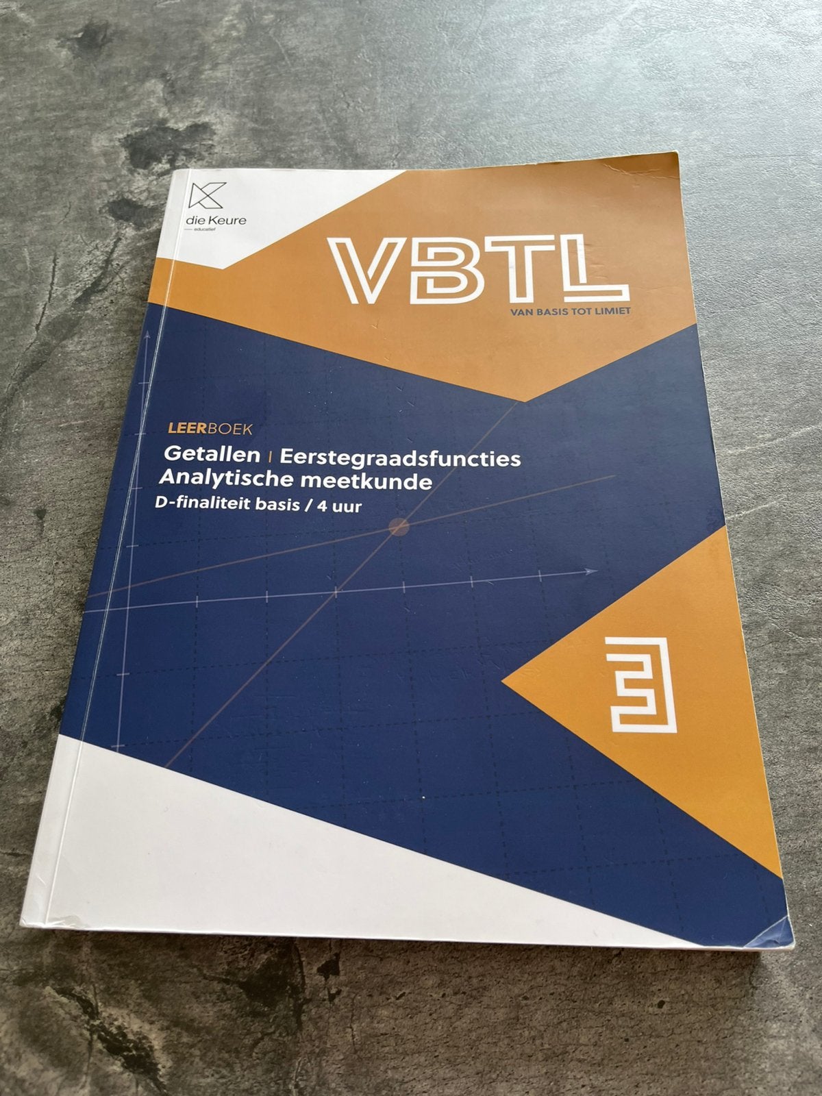 VBTL 3 – leerboek getallen & analytische meetkunde (D – 4 uu, Boeken, Ophalen of Verzenden, Nederlands