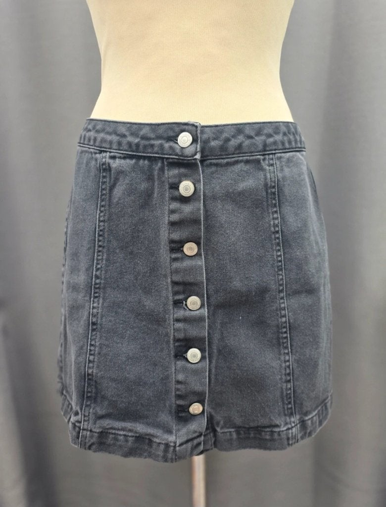 rok, Kleding | Dames, Rokken, Grijs, Gedragen, Boven de knie, Ophalen