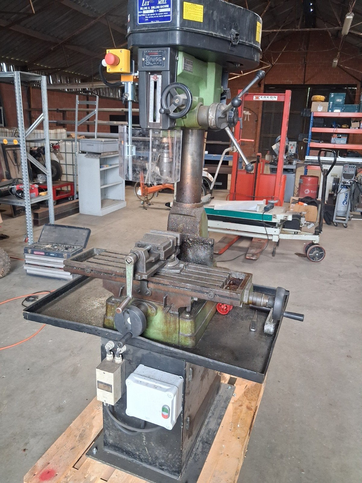 boor/frees machine, Zakelijke goederen, Ophalen