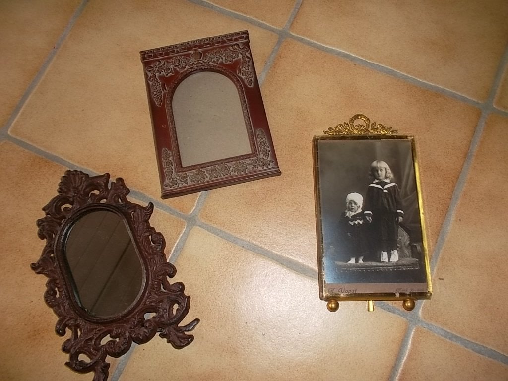 fotokaders staand oud, Antiek en Kunst, Ophalen