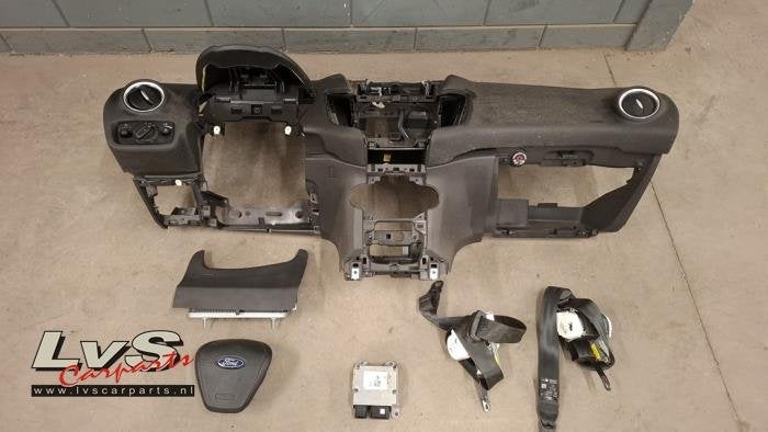 Airbag set + dashboard van een Ford Fiesta, Gebruikt, -, -, Ophalen of Verzenden