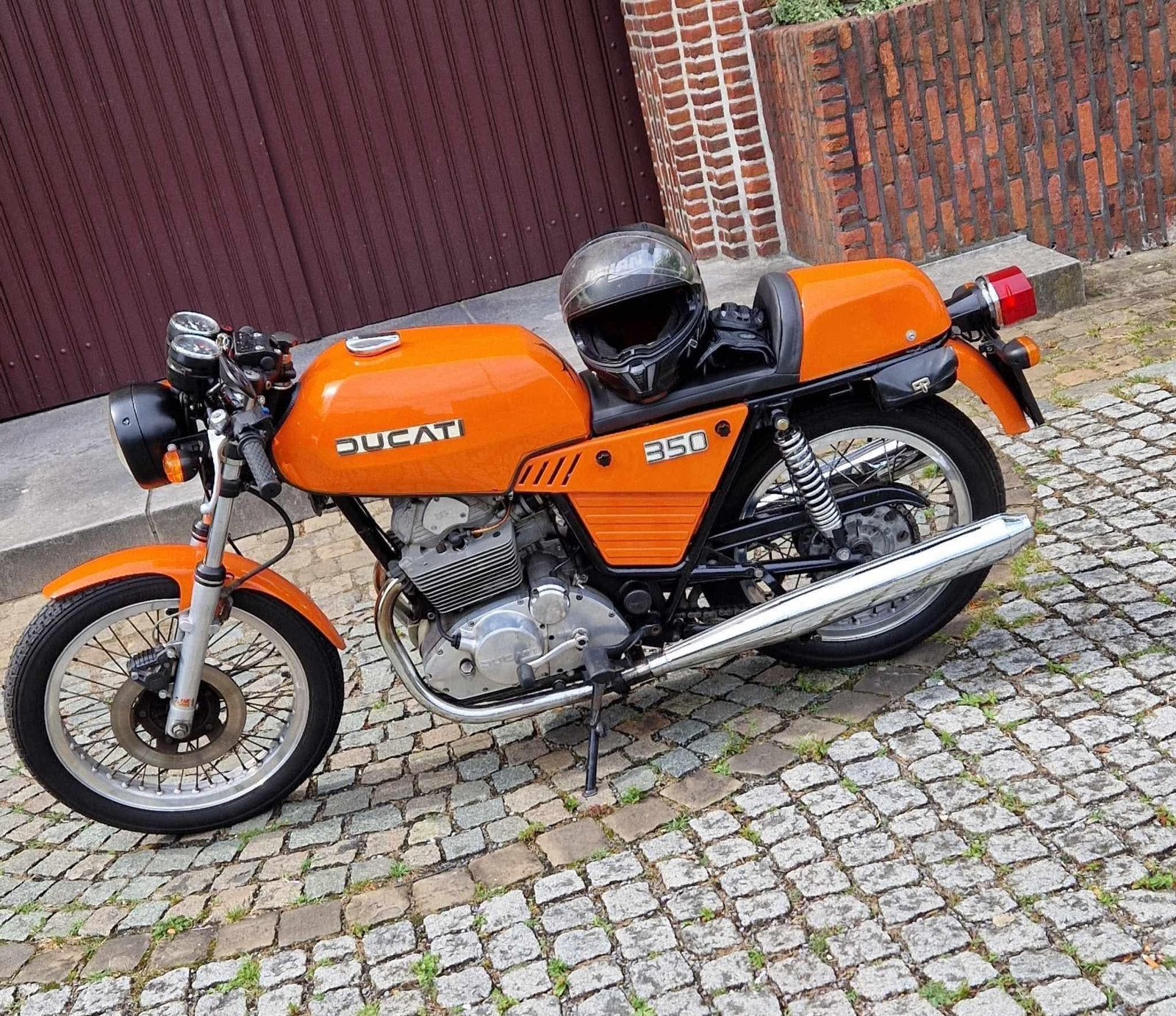 Ducati 350 GTL uit 1980 – café racer, Motoren, 2 cilinders, Occasion, Sport, Particulier