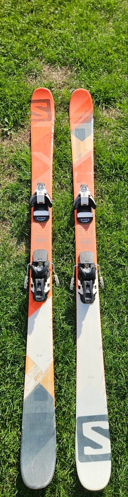 Salomon QST 85 170cm skilatten, 160 à 180 cm, Skis, Salomon, Enlèvement