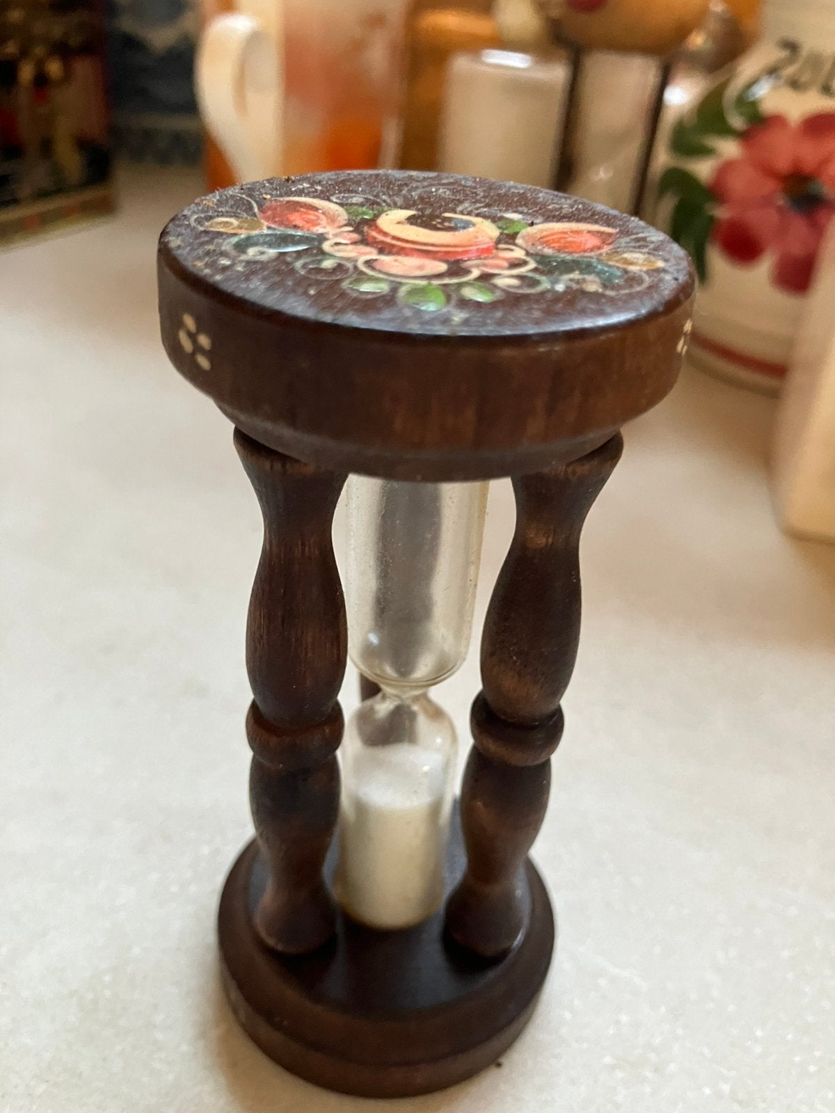 Vintage zandloper, Antiek en Kunst, Curiosa en Brocante, Ophalen