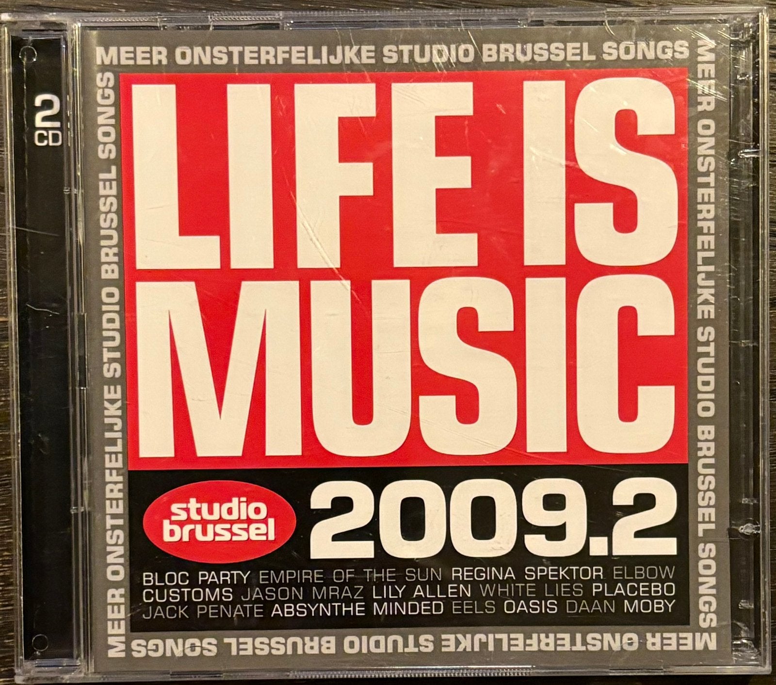 LIFE IS MUSIC 2009.2 (STUDIO BRUSSEL), Cd's en Dvd's, Ophalen of Verzenden, Zo goed als nieuw