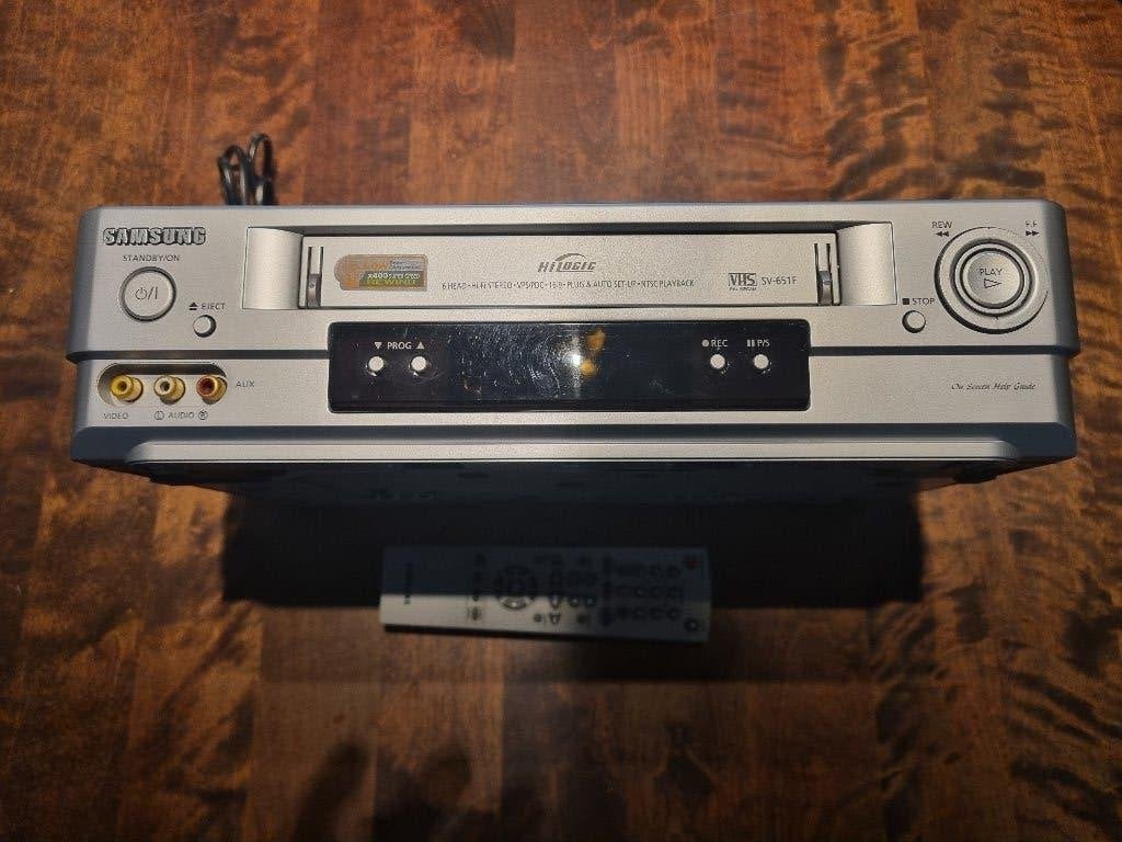 Videorecorder Samsung SV-651F., TV, Hi-fi & Vidéo, Enlèvement, Utilisé, Lecteur ou enregistreur VHS
