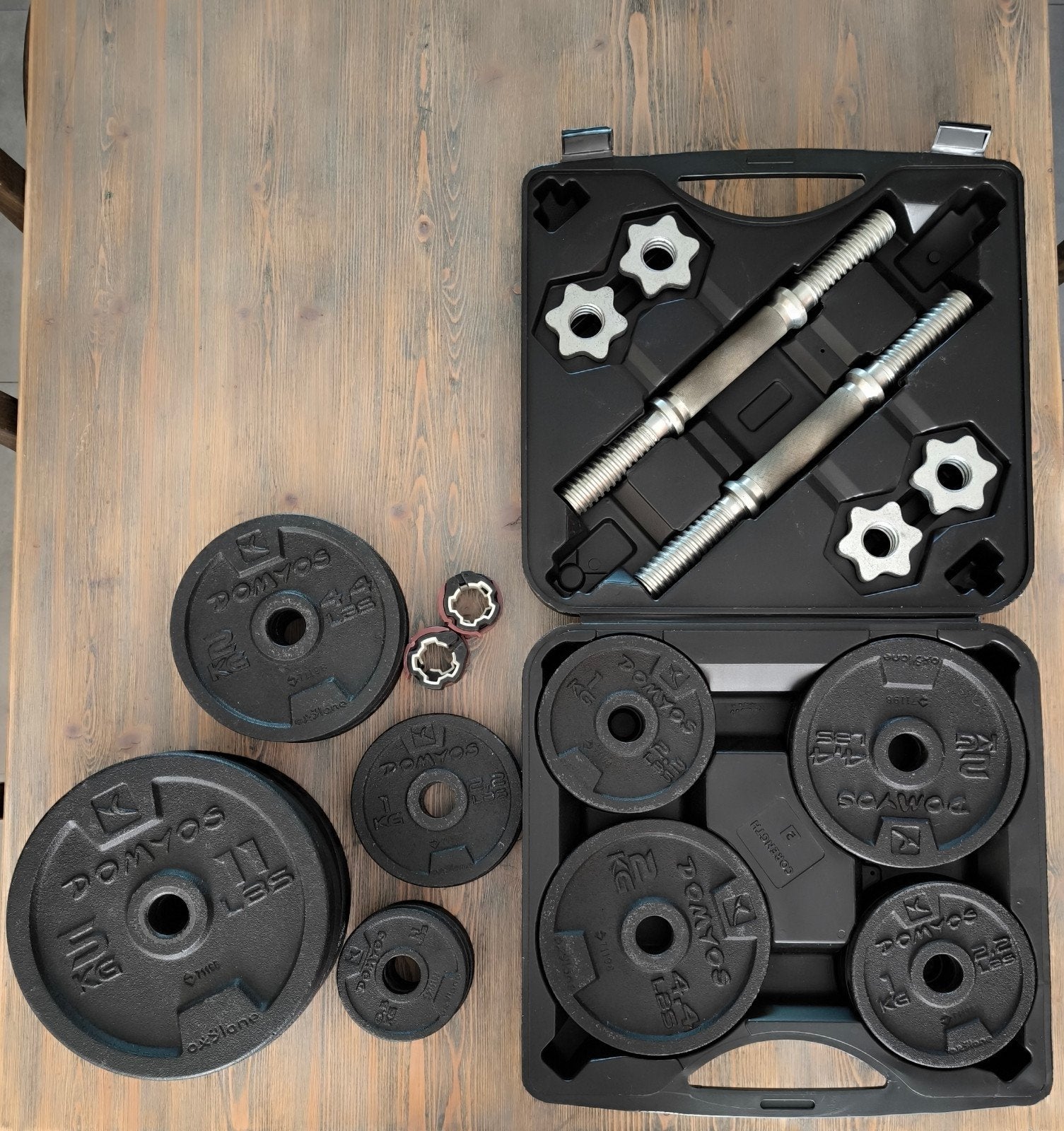 Ensemble de musculation 48 kg – Decathlon – 50 €, Enlèvement