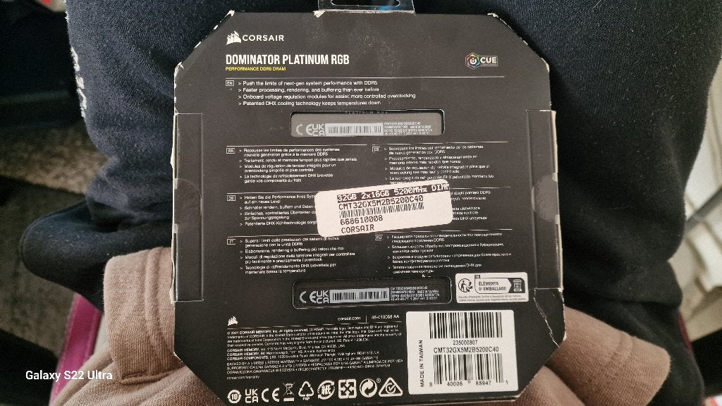 Corsair Dominator ddr5 32gb 5200mhz, Computers en Software, RAM geheugen, Ophalen, 32 GB, Nieuw, Desktop