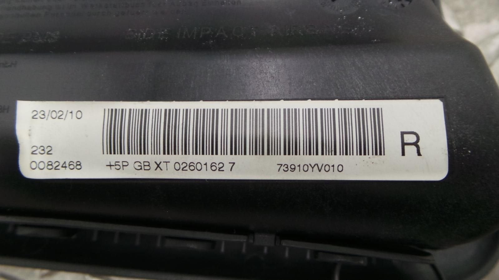 TOYOTA AYGO 1.0-12V COMFORT AIRBAG RECHTS 73910YV010 2010, Ophalen of Verzenden, Gebruikt, ARN erkend