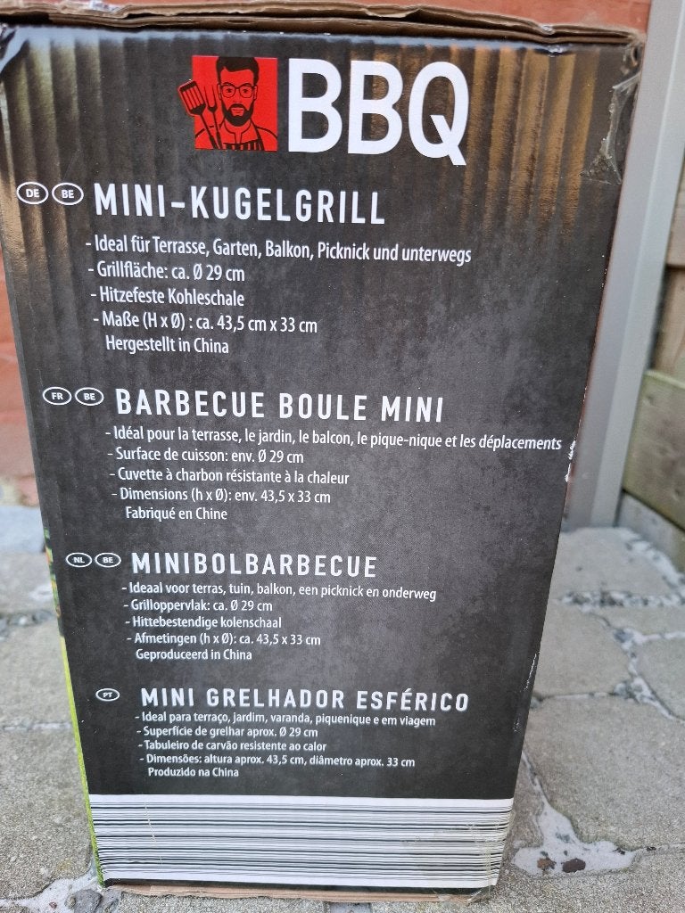 BBQ, Ophalen, Nieuw