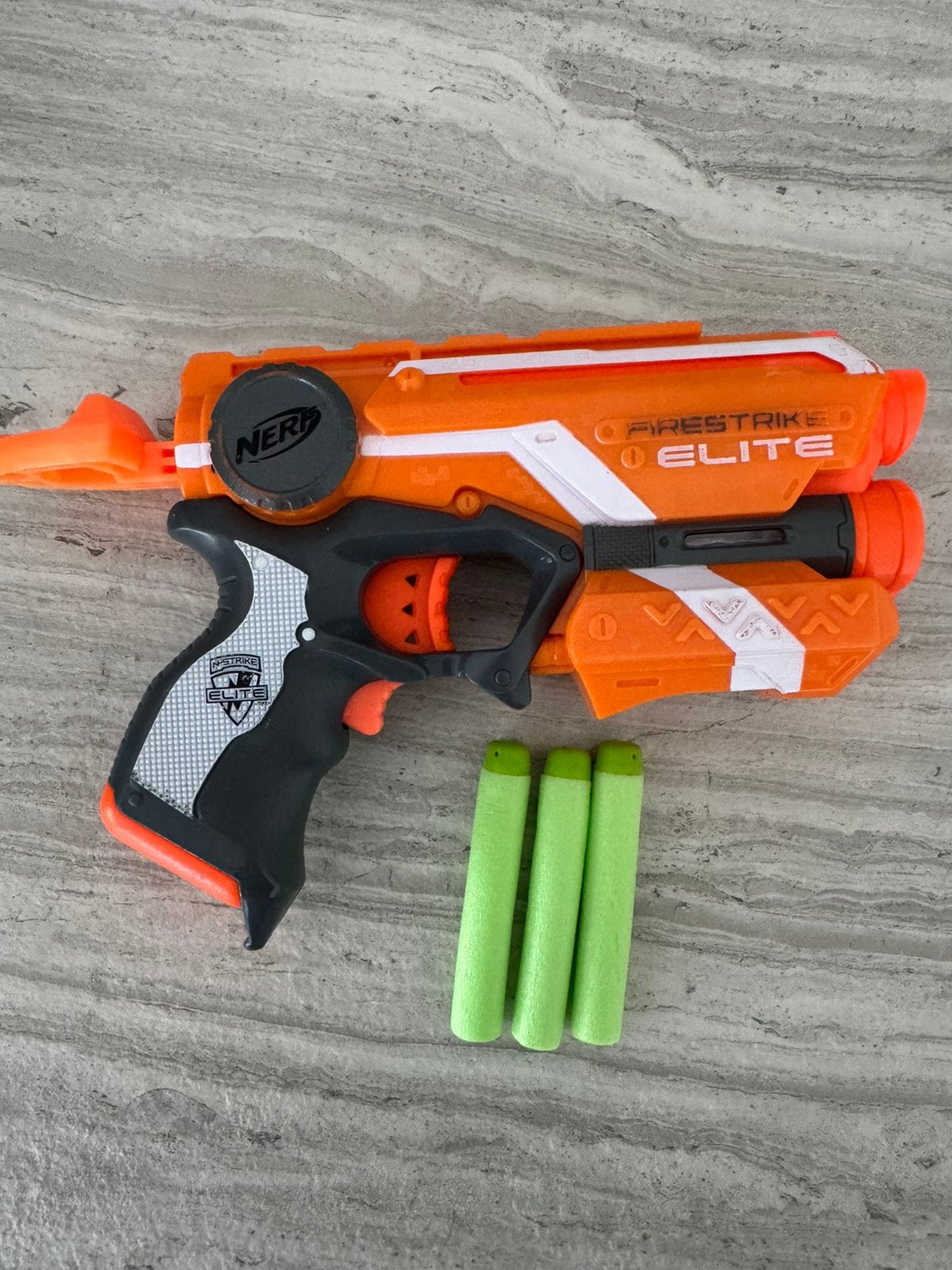 Nerf N-Strike Elite Firestrike, Ophalen of Verzenden, Gebruikt