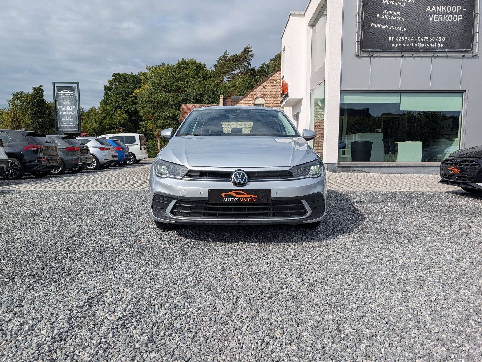 Volkswagen Polo 1.0 TSI | CAMERA | NAVI/CARPLAY | FRONT+LANE, Argent ou Gris, Achat, Entreprise, Noir