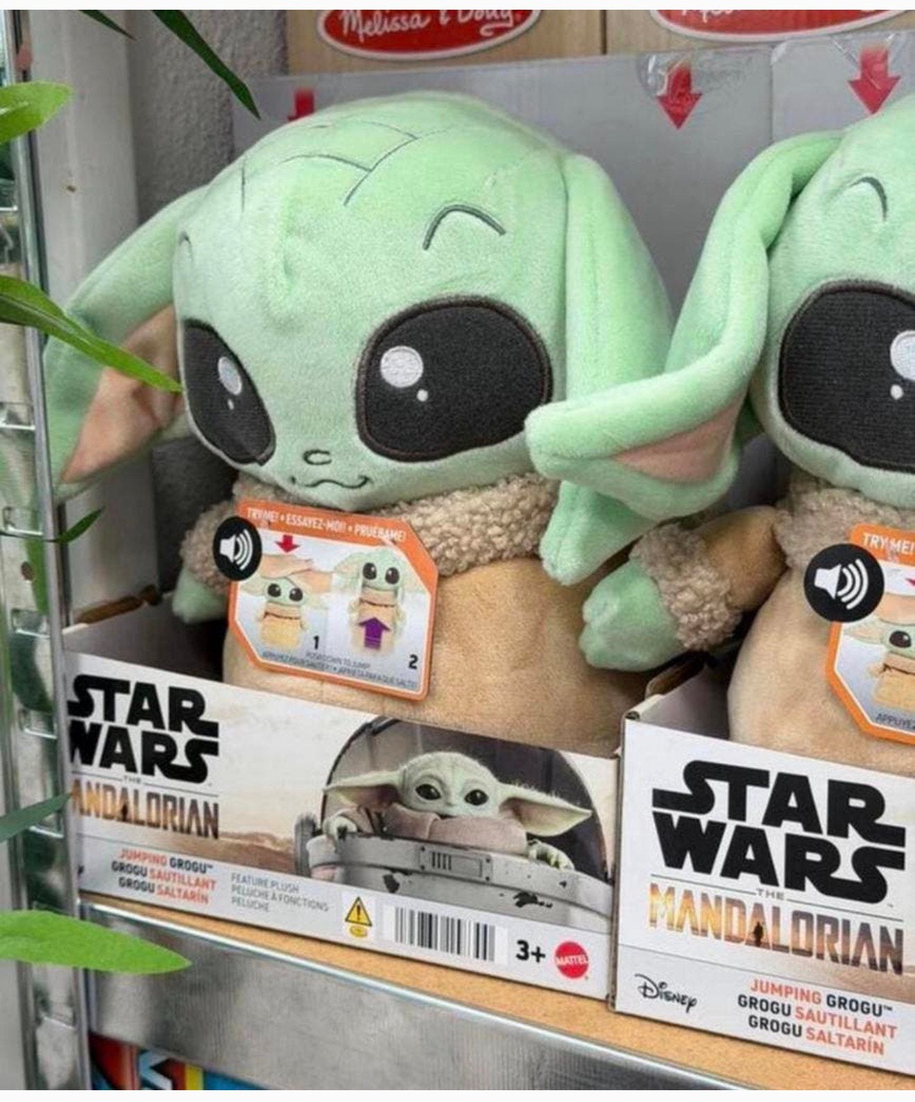 Star Wars The Mandalorian Baby Yoda knuffel Springende Grogu, Verzamelen, Star Wars, Ophalen of Verzenden, Nieuw, Actiefiguurtje