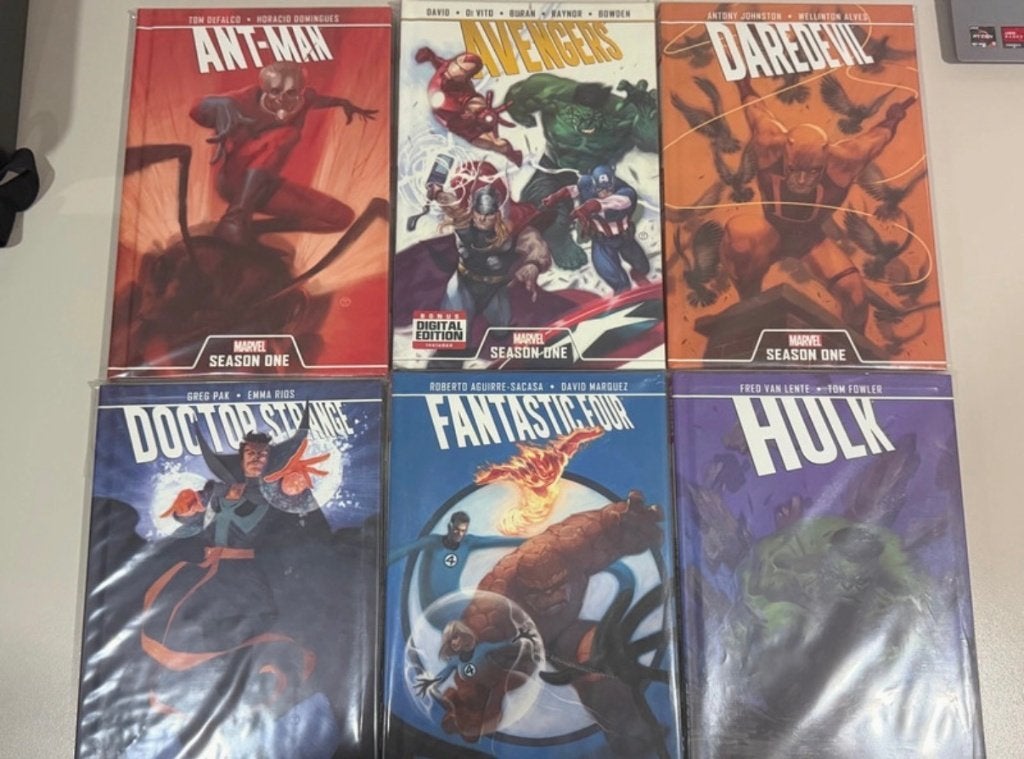De volledige Marvel Season One graphic novels verzameling, Boeken, Ophalen, Complete serie of reeks, Zo goed als nieuw, Amerika