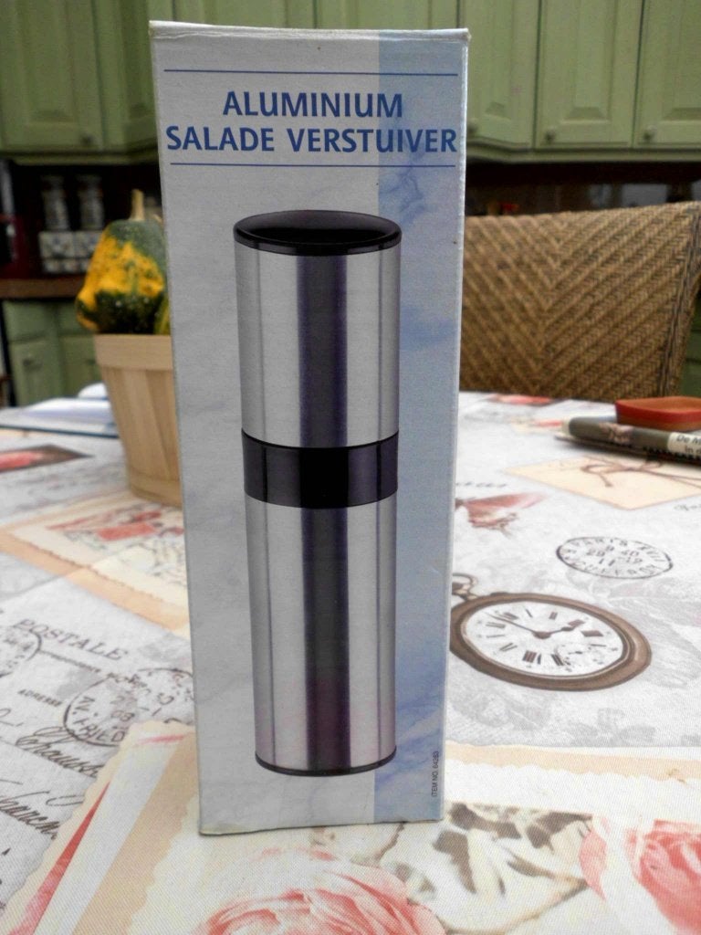nieuwe aluminium salade verstuiver met pompmechanisme, Ophalen of Verzenden, Nieuw, Metaal, Overige typen