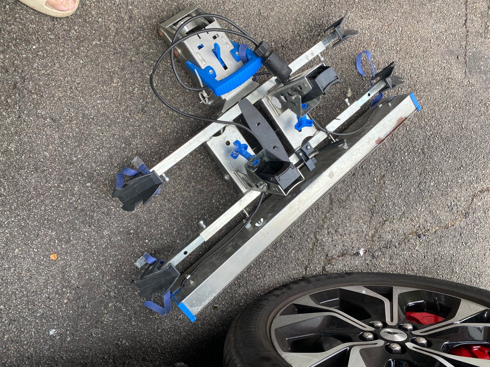 2 porte-vélos à vendre, Enlèvement, 2 vélos, Utilisé, Support d'attelage