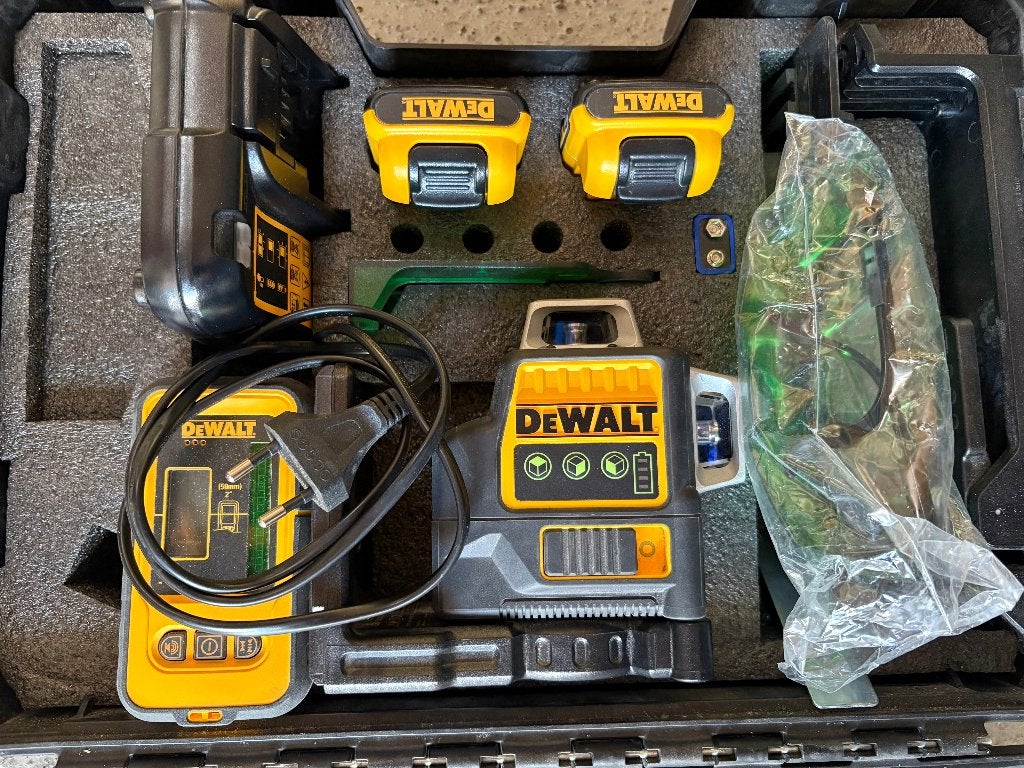 DeWALT 3x360 Groene Kruislijnlaser, Enlèvement, Comme neuf