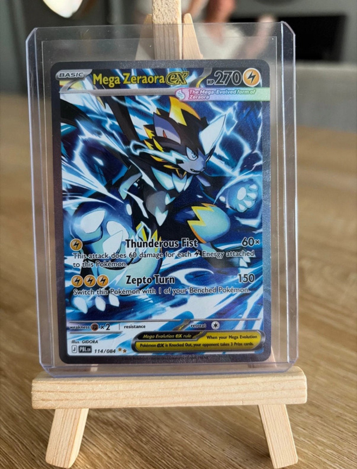 Mega zeraora ex, Enlèvement ou Envoi, Comme neuf
