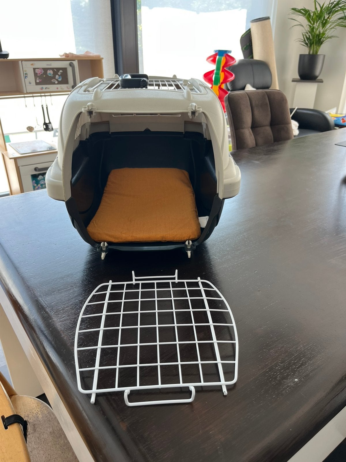 Transportbox voor katten of klein hondje, Dieren en Toebehoren, Transportboxen, Ophalen, Zo goed als nieuw