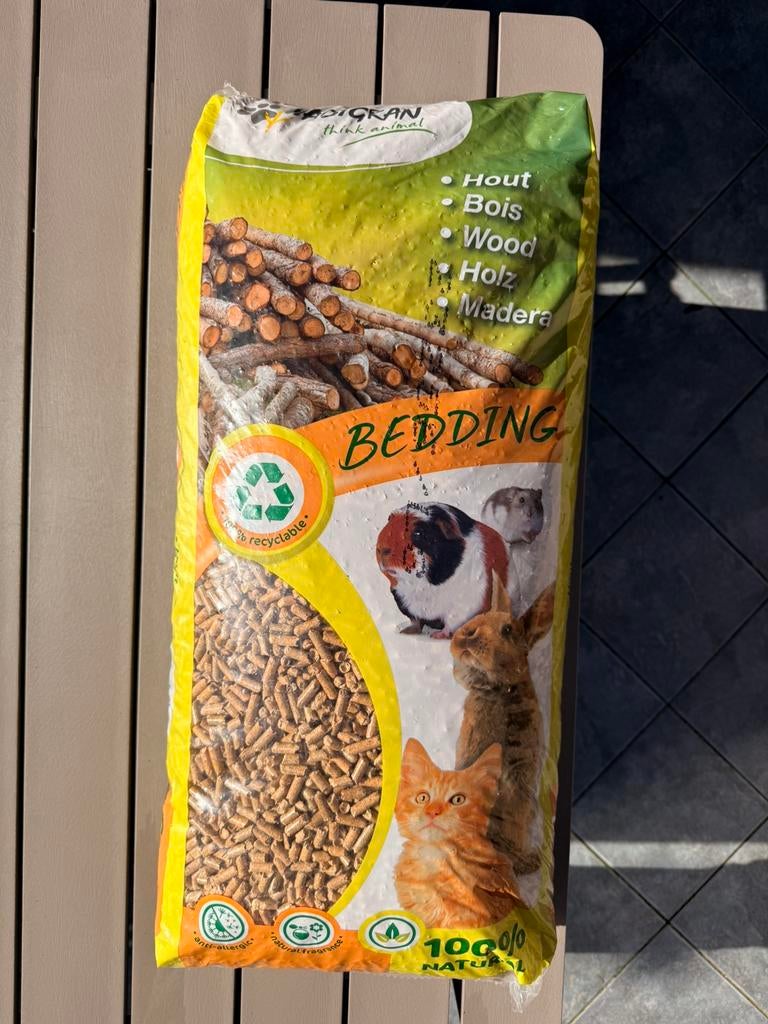 Vadigran 15 kg bedding hout., Ophalen, Nieuw, Gesloten