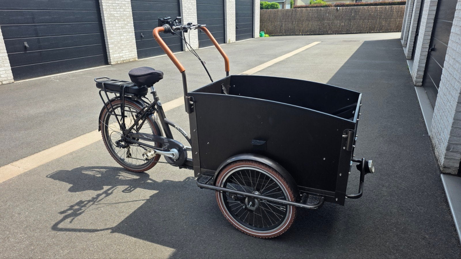 Elektrische bakfiets Troy., Enlèvement
