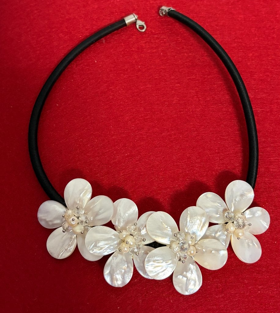 Collier Vintage des Années 80, Bijoux, Sacs & Beauté, Bijoux anciens, Enlèvement ou Envoi, Autres matériaux, Collier