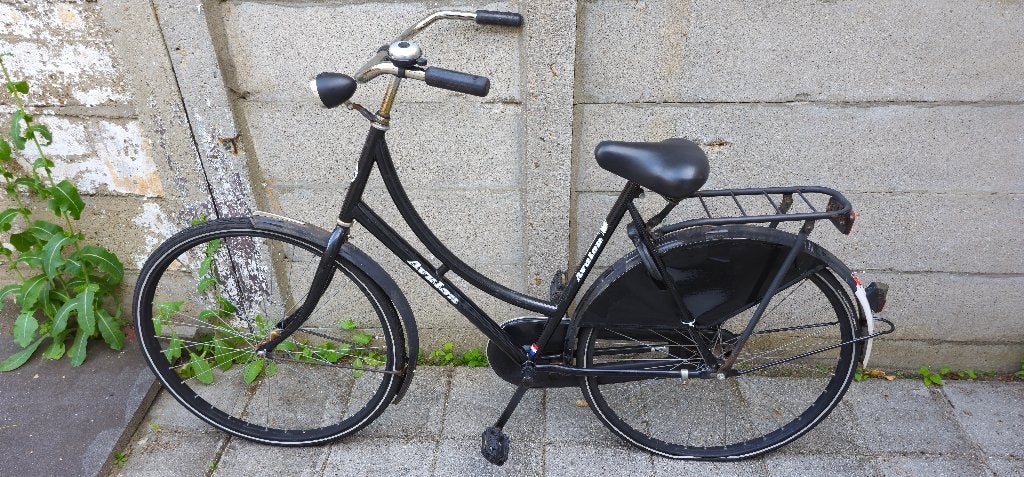 Avalon damesfiets 57 cm zwart, Terugtraprem, Gebruikt, 56 cm of meer, Ophalen