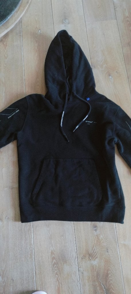 Off-White Hoodie, Kleding | Heren, Truien en Vesten, Ophalen, Off-White, Zwart, Gedragen
