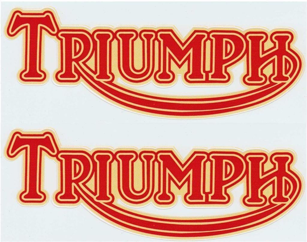 Triumph sticker set #2, Motoren, Verzenden
