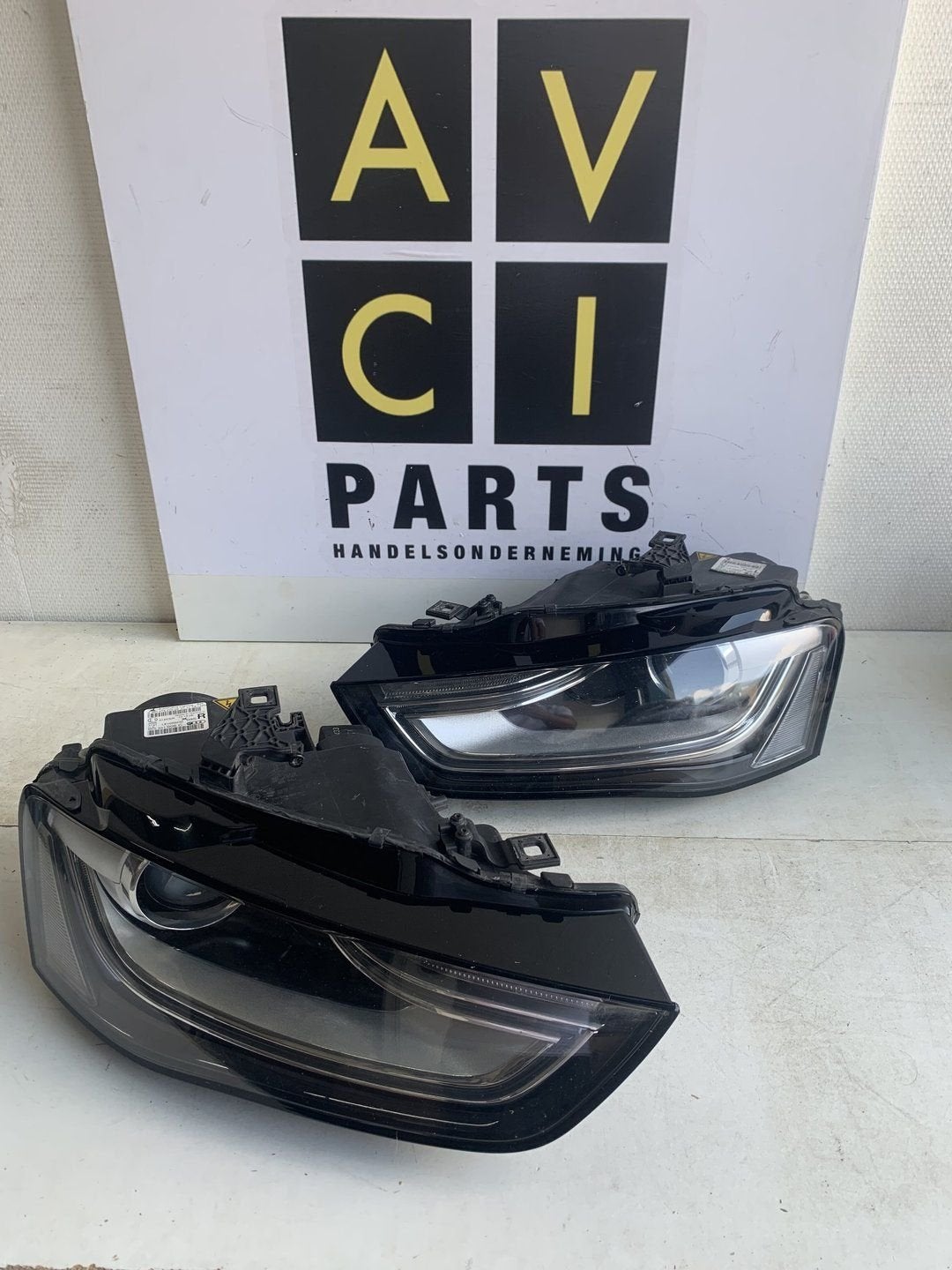 Koplampen Audi A4 8K B8 Facelift SET xenon led links rechts, Auto-onderdelen, Gebruikt, -, -, -