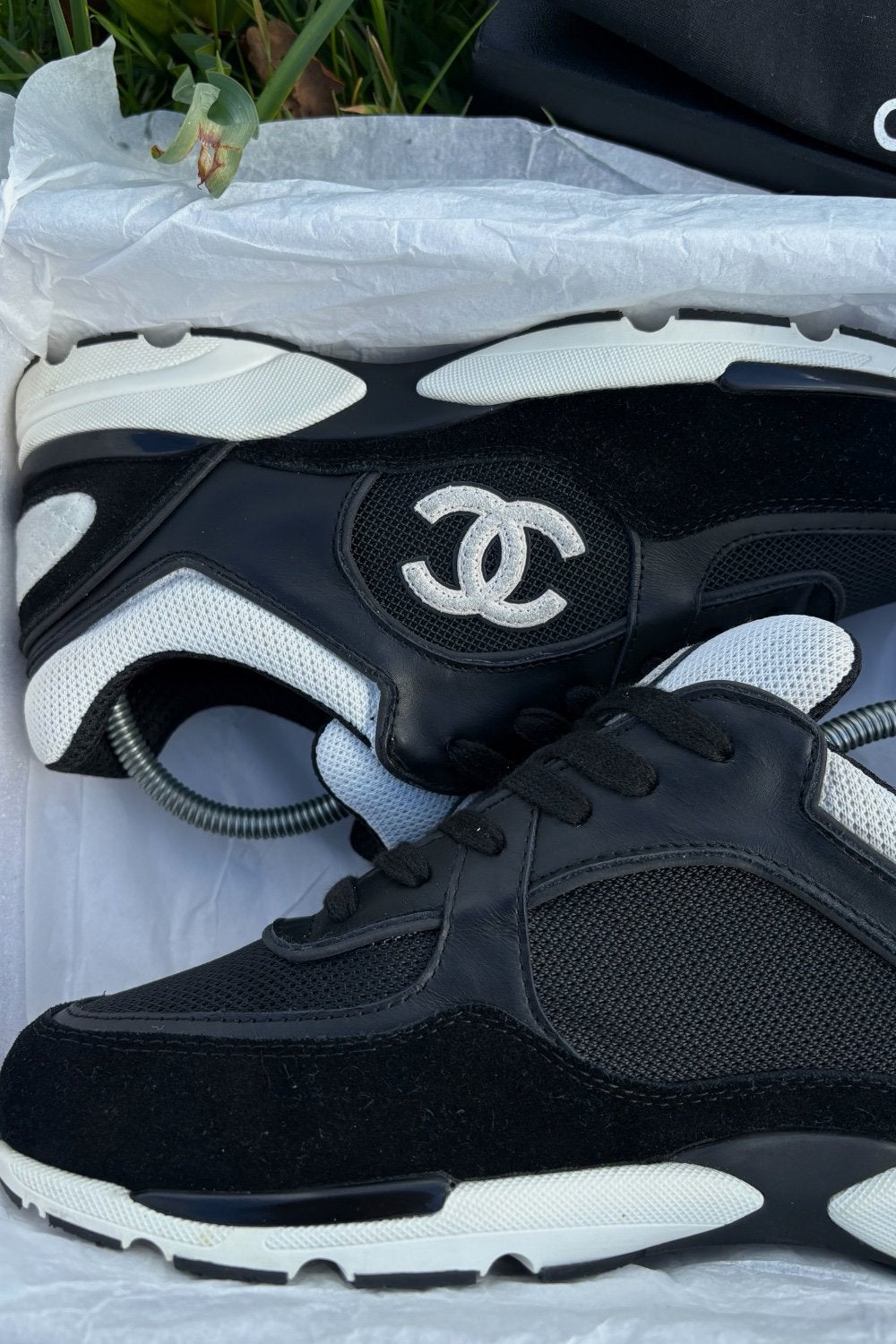 Coureur Chanel, Comme neuf, Enlèvement, Baskets, Noir
