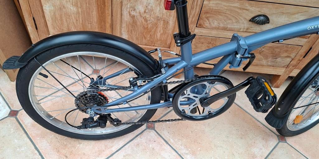 Vélo pliable btwin tilt 120 comme neuf !, Vélos & Vélomoteurs, Enlèvement, Vitesses